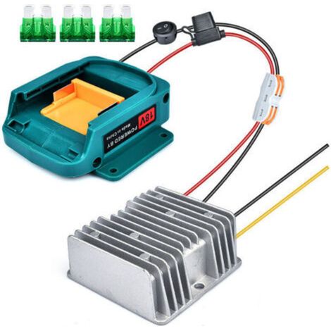 Suitable for Makita 18V to 12V DC regulator buck adapter BL1860/15A 180W MUMU (1/4)