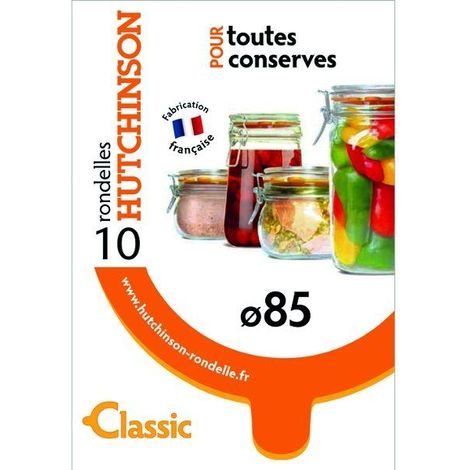 El Joint Francais Arandelas de conservación naranja 10 piezas