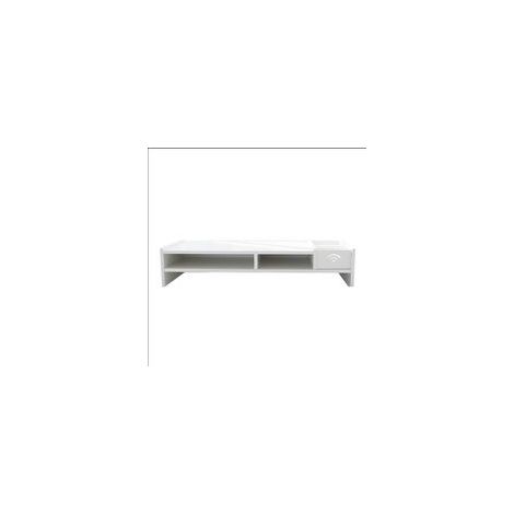 Support pour ordinateur portable et écran , blanc (1/5)