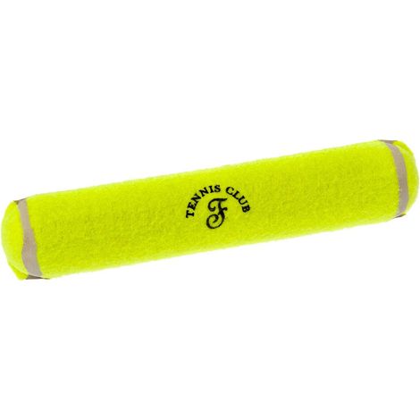 Gioco stick tennis con anima in gomma resistente ed effetto sonoro per cani