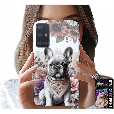 Custodia per Samsung Galaxy A51 - bulldog bulldog cani razze canine retro (1/5)