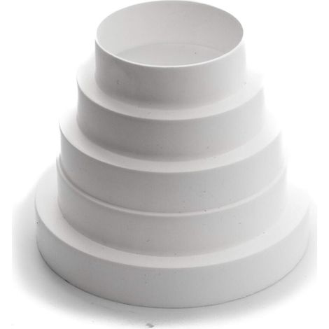 Vent Systems Réducteur de conduit en plastique en ligne 80 100 120 125 150 mm Augmenteur Connecteur (1/5)