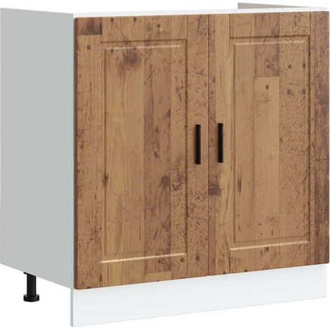 Maison Exclusive - Mueble bajo fregadero Porto madera vieja mader