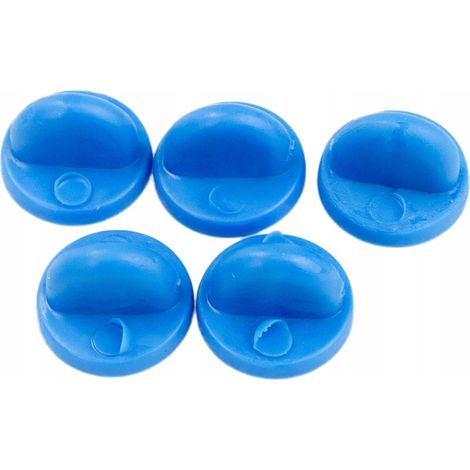 Pinets Pince à épingle en caoutchouc bleu, lot de 5 (1/5)