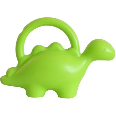 Arrosoir dinosaure pour enfants - 1 L - Plastique - Décoration de jardin - Vert (1/2)