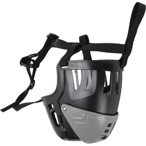 Muselière Anti-Morsure pour Chien Anti-aboiement Cage de Couverture de Bouche de Chien en Plastique Respirant réglable (1/5)