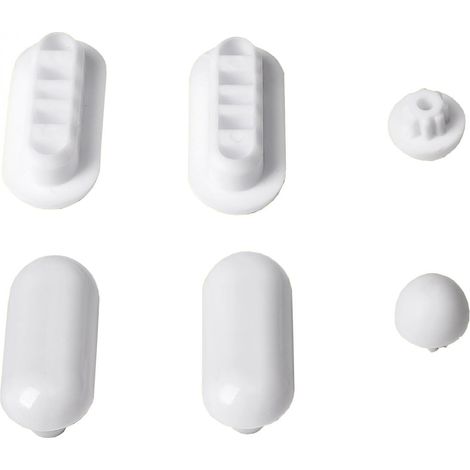 Deckelpuffer 1813100948 Lunette WC Blanc