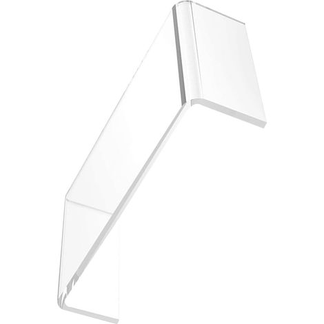 Rehausseur d'Écran en Acrylique Transparent 12 X8 pour Ordinateur Portable Rangement Clavier et Souris, Support Compact pour Bureau et Maison, Soulage la Fatigue du Cou (1/5)
