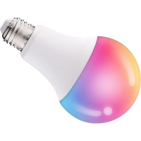 Ampoule LED intelligente WiFi avec télécommande, 16 millions de couleurs personnalisables, pour la maison et les hôtels, 110 V (1/5)