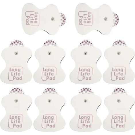 Lot de 10 électrodes de rechange longue durée pour masseurs Omron-FO- (1/5)
