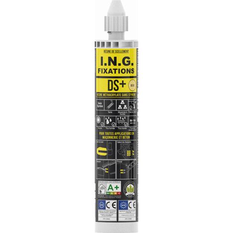 ING Resin DSMax Fissaggi - metacrilato - Beige - Cartuccia da 300 ml - A050028