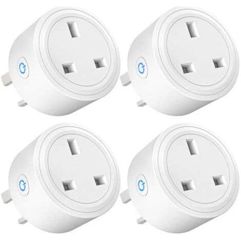 Prise intelligente, prise intelligente avec télécommande et minuterie, prise Wifi sans hub requis (1/5)