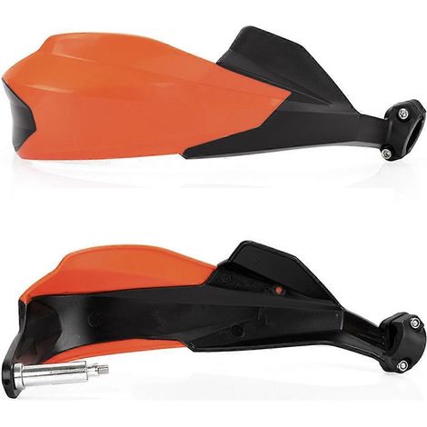 Motorrad-Handschützer, orange Lenkerprotektoren (wie abgebildet) (1/5)