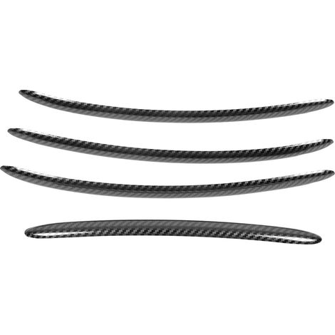4 Türgriffblenden aus Edelstahl in Carbon-Optik, Ersatz für BMW 5er F10 F11 F07 F18 2011-2017 (1/5)