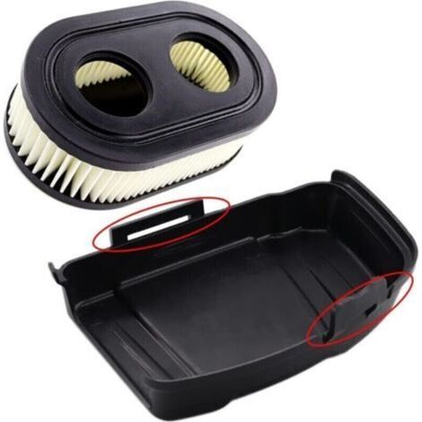 Luftfilterabdeckung mit Luftfilter für Briggs & Stratton Rasenmäher 650EXI, 675EXI und 675IS. Ersetzt die Teilenummern 594575 und 798452. (1/5)