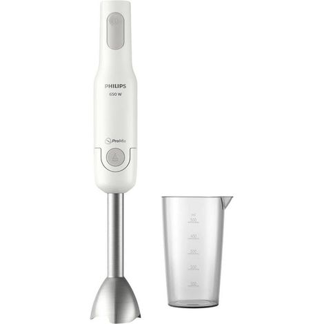 MIXEUR 650 W PIED DÉTACHABLE MÉTAL VERRE MESUREUR PHILIPS - HR2534.00 (1/2)
