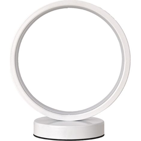 Lampe de chevet LED multifonctionnelle au style moderne et épuré, à brancher et à commande tactile, idéale pour la chambre à coucher, avec lumière chaude intérieure.