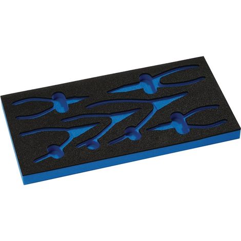 KNIPEX Werkzeugmodul Leereinlage Leereinlage (1/2)