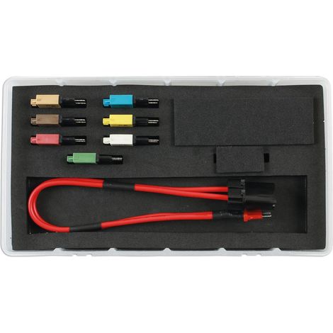Kit test de circuit electrique auto avec fusibles disjoncteurs 8 pcs (1/3)