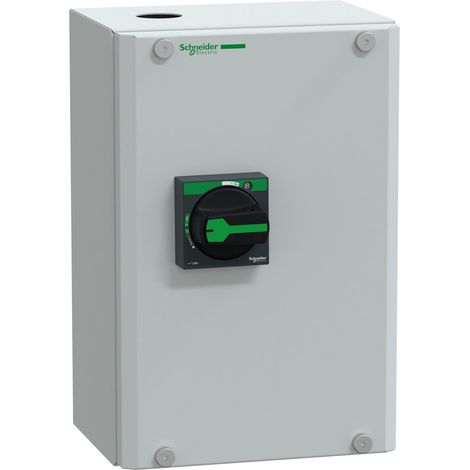 Armario METAL ENCLO GV3P CDE BLK IP65 312 mm de altura y montaje en superficie (1/2)