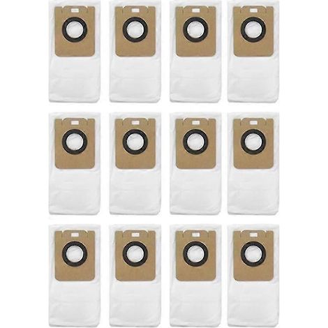 12 sacs à poussière pour aspirateur Xiaomi Dreame Bot D10 Plus Rls3d ( ) (1/5)