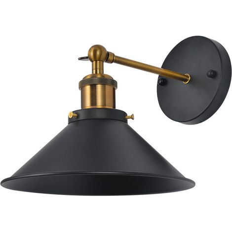 Applique murale à bras articulé avec abat-jour, lampe de lecture élégante pour chambre, salon, cantine, lampe LED décorative (1/5)