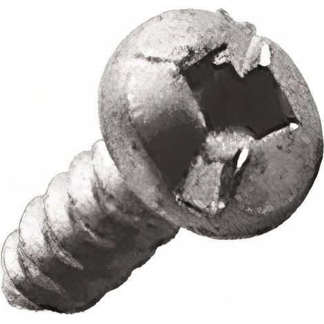 500 vis à tole tête cylindrique carré fendue, Inox A2 - SQ2 - 4.2 x 13 mm (1/2)