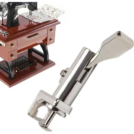 Changeur de pied-de-biche pour machines à coudre, outil pour changer les pieds-de-biche, accessoire d'entretien ménager pour la réparation et le remplacement des appareils (1/5)