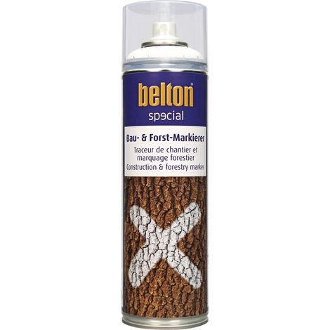 belton special Bau- Forst-Markierer 500 ml signalweiß  Markierungsspray