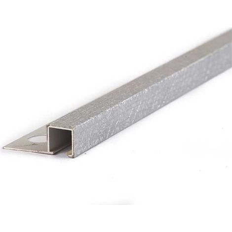 Profilo quadro in alluminio decorato Argento - Barra da metri 2,5 : Colore - Argento, Modello - 10,5MM (1/2)