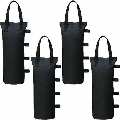 Dolaso – Lot de 4 poids de sable pour tonnelle – Tissu Oxford 600D imperméable – Capacité 10 kg – Stabilise tentes et parasols en extérieur (1/5)