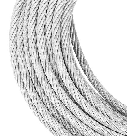 Câble métallique 800 kg 20 m (1/4)