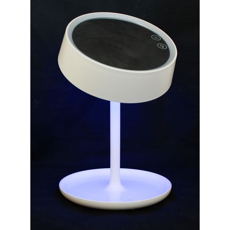 ESPEJO SOBREMESA LUZ RGB 27,5x19,5 CM (1/5)