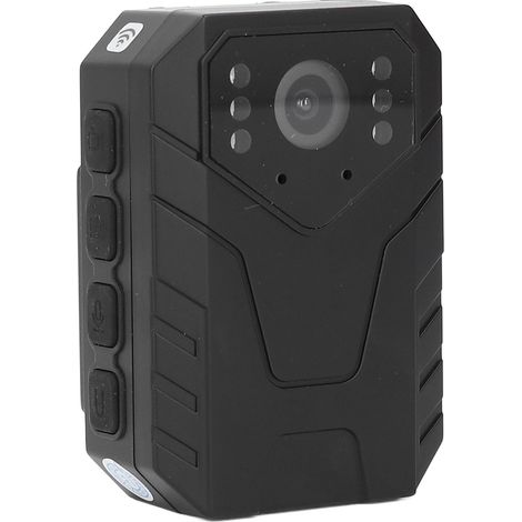 Caméra corporelle 1080p grand angle 100° avec clip dorsal, vision nocturne et détection de mouvement (1/5)