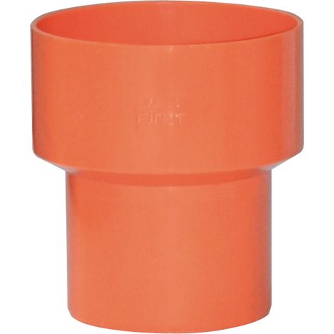 RIDUZIONE CONICA CONCENTRICA PVCDM125-100 ARANCIO
