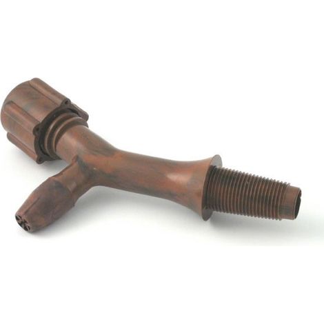 Rubinetto a botte curva in plastica numero 2 cono 1 41 mm