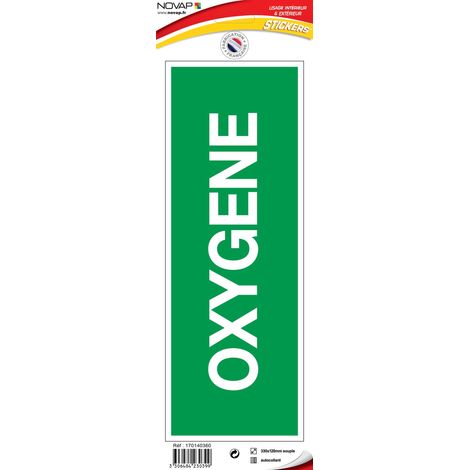 Panneau Oxygène - Vinyle adhésif 330x120mm - 4230399