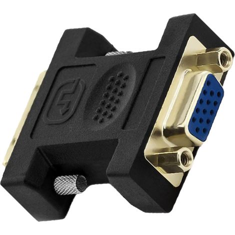 Convertitore Da DVI 12+5 a VGA Video Adapter Cable Converter for PC Dvd Monitor (1/3)