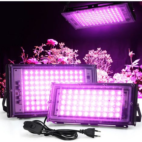Lampe pour plantes LED Lampe pour plantes, 96 LED, pour plantes d'intérieur légumes et fleurs, KINSI (1/5)