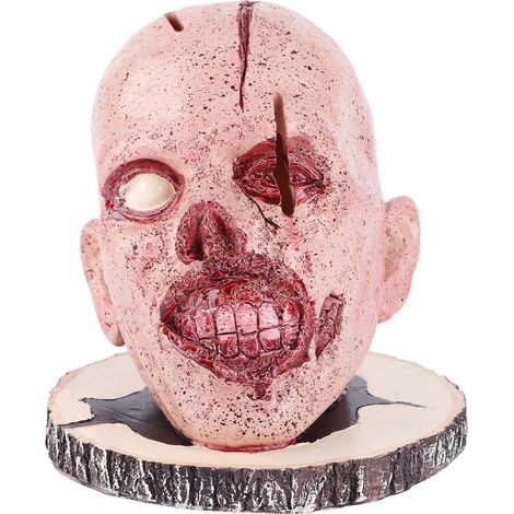Totenkopf-Messerhalter, Messeraufbewahrungsständer, Halloween-Dekoration für Zuhause oder Küche (1/5)