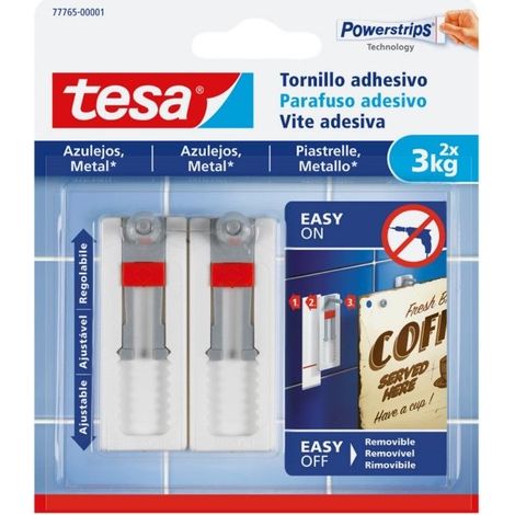 TORNILLO ADHESIVO SMS AJUSTABLE REMOVIBLE AZULEJOS (1/2)