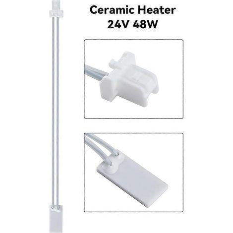 2 Set Heizelement + Thermistor für Snapmaker U1 24V 48W Heizplattenkartusche 3D-Drucker Druckkopfteile (1/5)