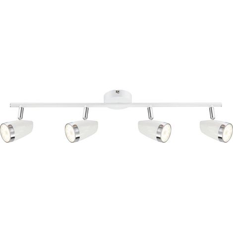 Plafonnier Candellux Blanca LED 4 spots blanc/chrome (1/3)