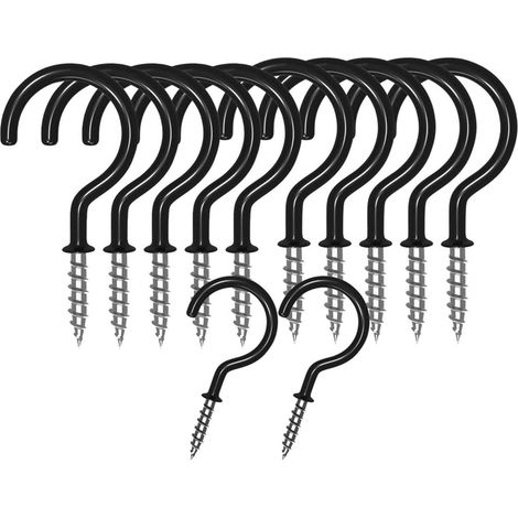 Crochet suspension plafond, pour plantes, à visser, maison (1/5)
