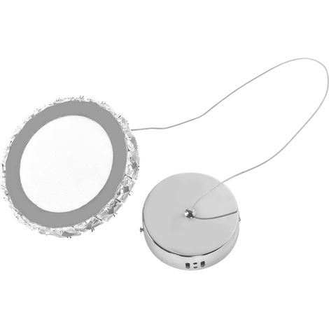 Lustre Cristal Lampe Suspendue pour Salle à Manger Cuisine 12W Lumière Blanche 85-265V (1/5)