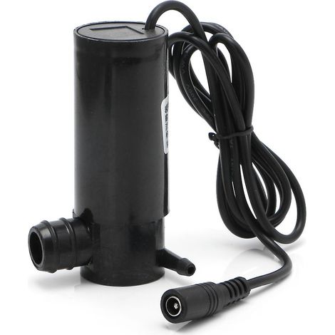 Pompe submersible 12 V CC 36 W, 10 m, 400 l/h, pour lavage de voiture, baignoire et fontaine (1/4)
