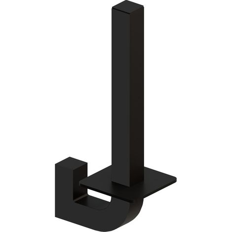 BELTRAN 10236 NIKI Portarrollo R.Papel Vertical Negro Mate Texturizado - ref: 064-10236