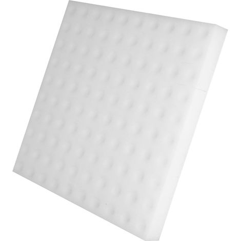 Hydroponic Sponge 100 Pieces Square Seedling Sponges for (1/5)