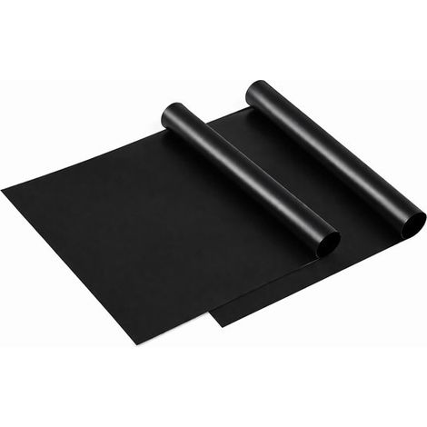 Tappetino antiaderente per forno, 40 x 50 cm, tappetino per griglia barbecue, tappetino per cottura in forno, tappetino protettivo, 2 pezzi, riutilizzabile, protezioni per forno, lavabile, protezione  (1/5)