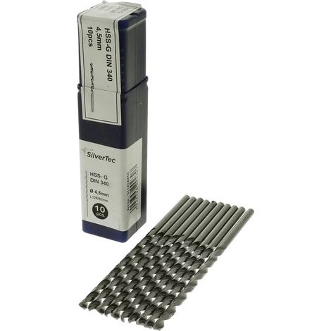Foret HSS-G 4,5 mm pour acier